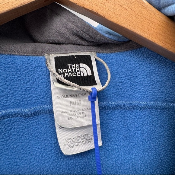 The North Face Softshell Fleece Blue Jacket Women Medium - Picture 5 of 9